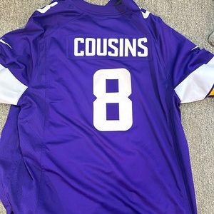 Kirk cousins Vikings jersey